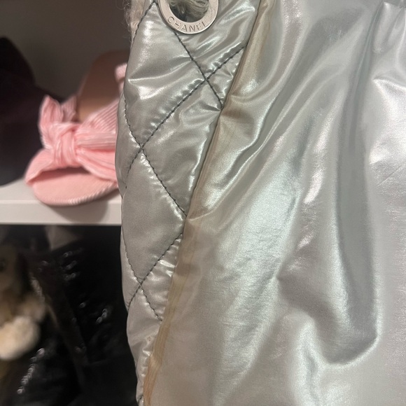 Chanel XL Polar Iced Flap Bag - Picture 11 of 14